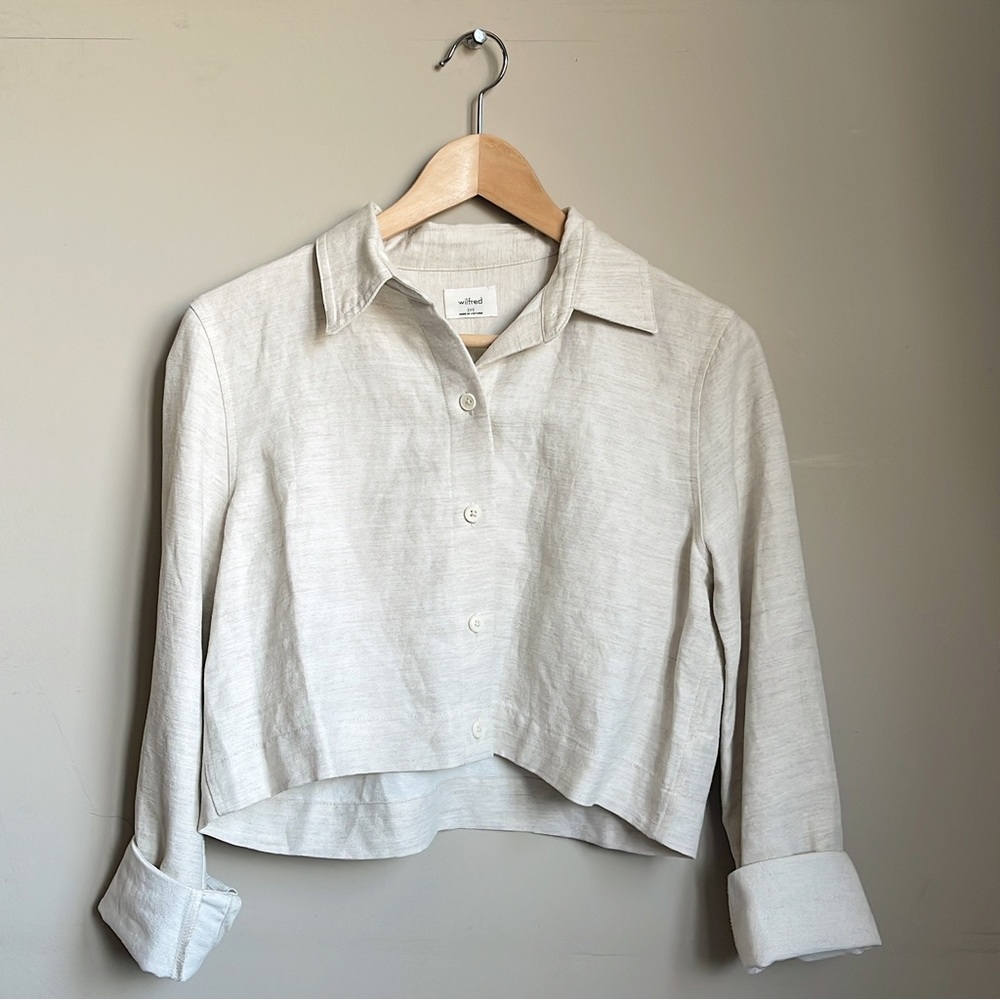 Wilfred Proposal Linen Shirt XS
